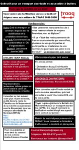 Affiche descriptive résumant plusieurs actions, comme le sondage, et moyens de rejoindre le collectif. Trop long à résumer par écrit ici, mais suivre le lien vers le nouveau site.