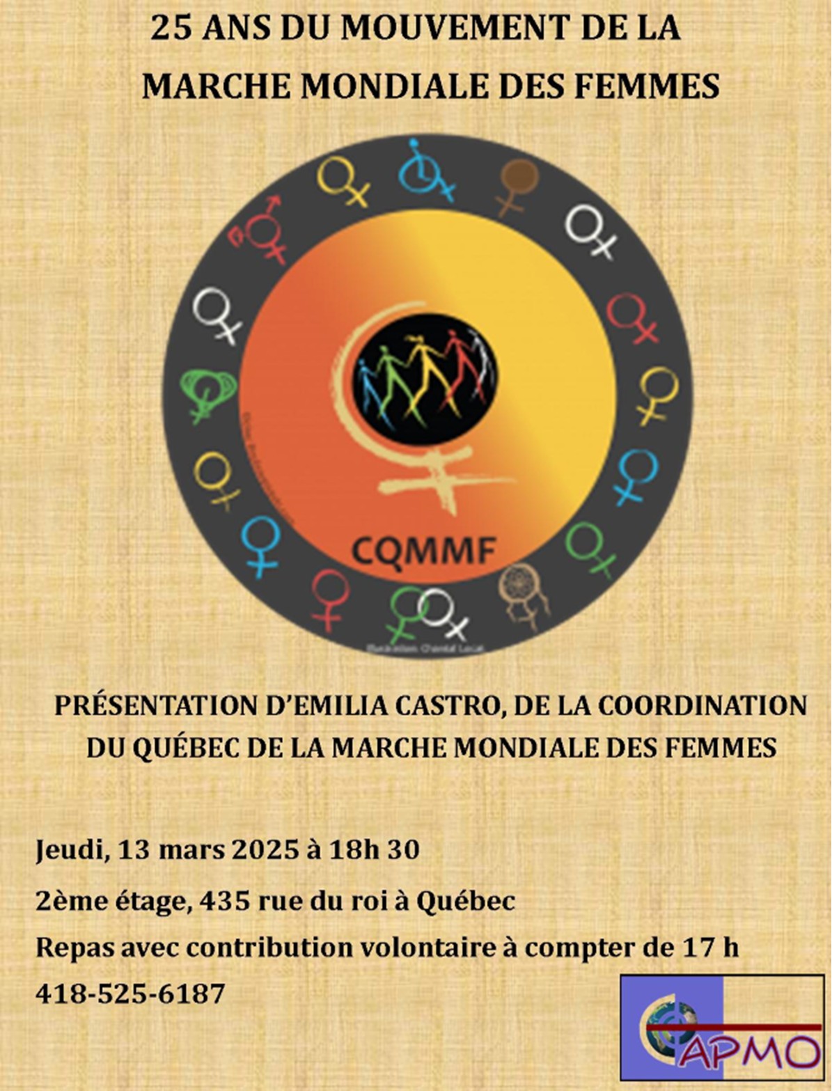 #359 - 25 ans du Mouvement de la Marche mondiale des femmes - CAPMO